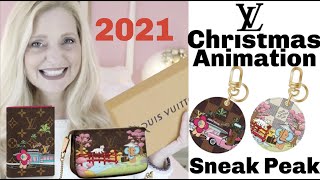 Louis Vuitton Christmas Animation 2021, Sneak peak Christmas Animation