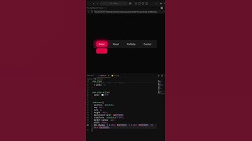 🔥 Glowing Magnetic Navbar with Bounce Animation || HTML, CSS & JavaScript || #html #css #javascript