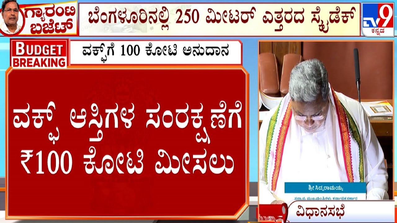 Karnataka Budget 2024: CM Siddaramaiah Presents His 15th Budget | Part ...