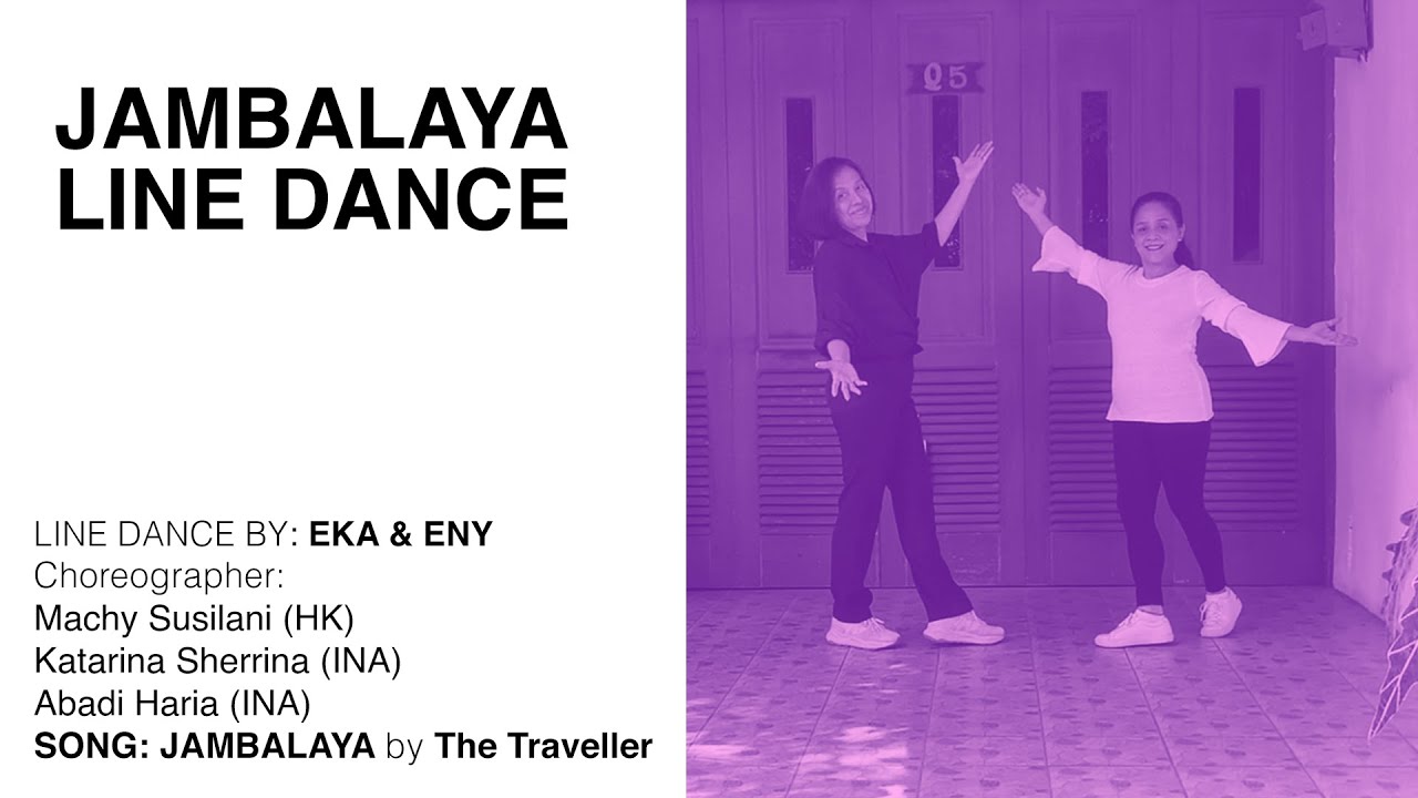 JAMBALAYA by The Travellers [LINEDANCE] - YouTube