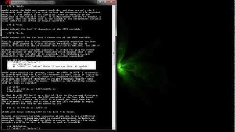 How to use set in a Windows Batch File