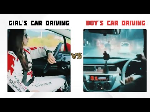 😅😅😅 GIRL'S DRIVING CAR  -- VS -- BOY'S DRIVING https://youtube.com/shorts/Th736P2ssro?feature=share