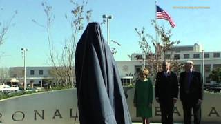 The Ronald Reagan Statue Unveiling at Reagan National Airport - 11\/1\/11