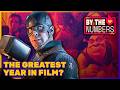 What is the greatest year in film history  by the numbers