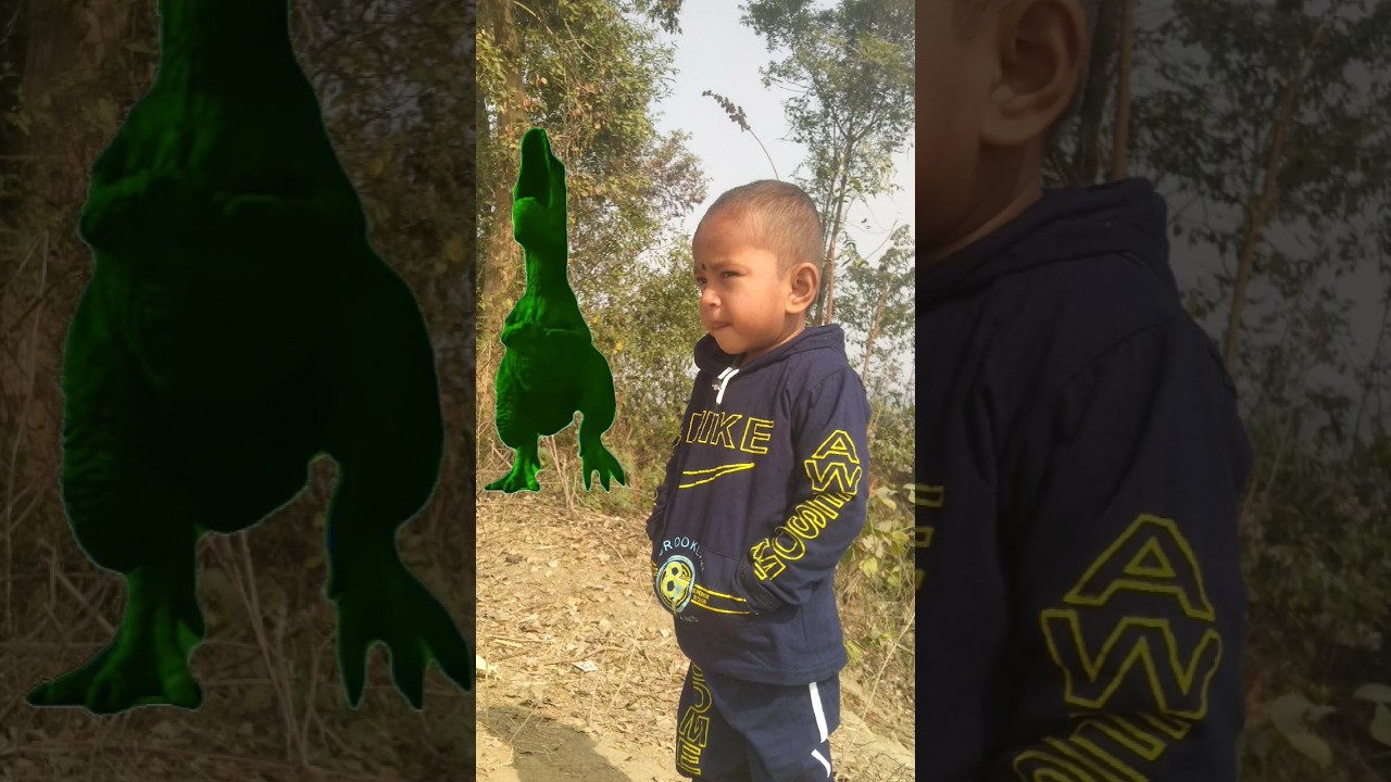 Big dinosaur Chase T-rex chasing part121