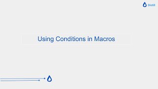 Conditions in macros - Check and handle logged out pages.