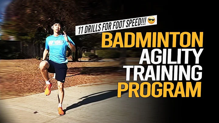 Badminton Agility Training Program | 11 Drills for Badminton Foot Speed