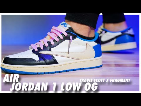 Air Jordan 1 Low Travis Scott X Fragment Youtube