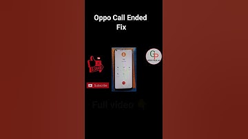 Oppo A53 Call Ended Problem Solved | All Oppo Call Ended Problem Fix | All Android Call Ended Fix