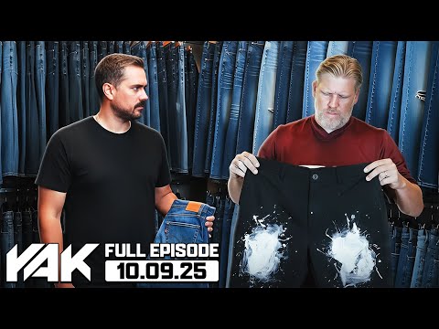 Thumbnail for Big Cat is Jeaned Up and We Don't Know What's on Brandon's Pants | The Yak 10-9-25