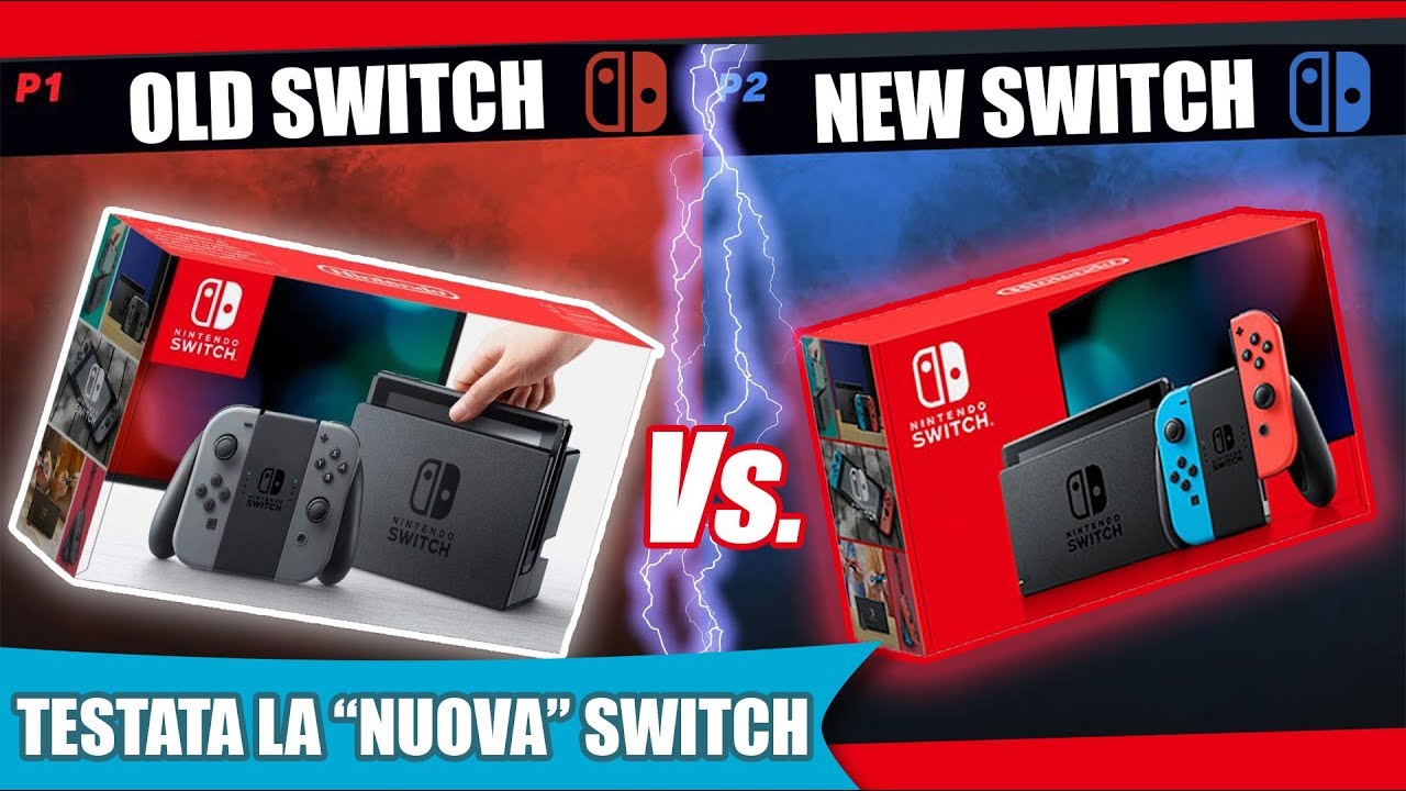Nintendo Switch Nuovo Modello Vs Vecchio Modello Contest Astral Chain Youtube