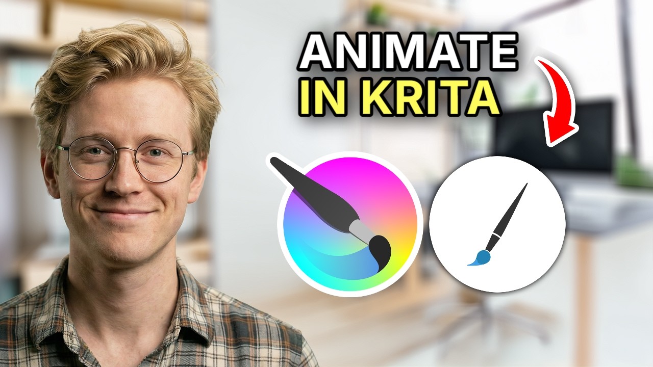 How to Animate in Krita - Beginners Guide 2026 - YouTube