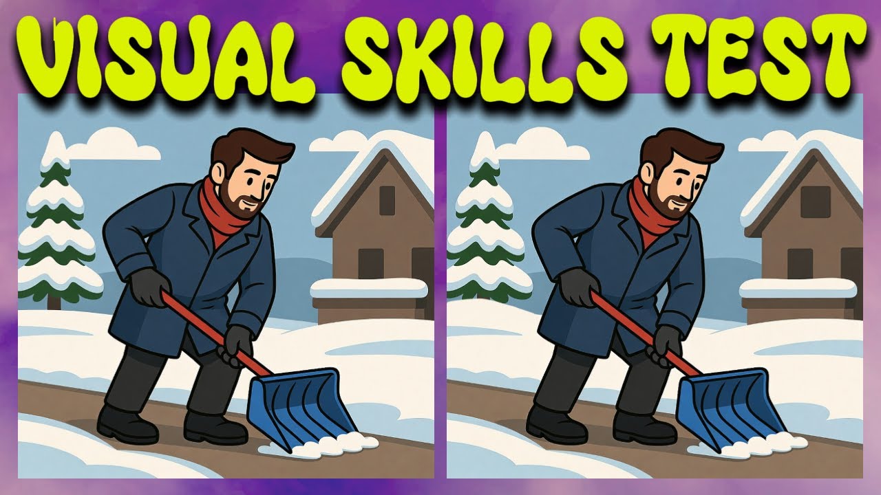 🧩 Visual Challenge Game - Can You Find 3 Differences? Quick Eye Test and Brain Training!