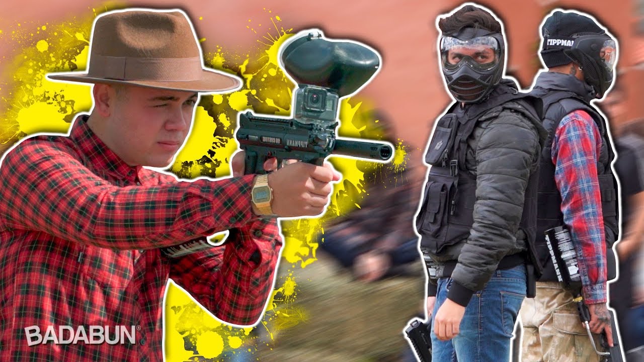 Youtubers VS Paintball | El peor reto de nuestras vidas botella de fernet
