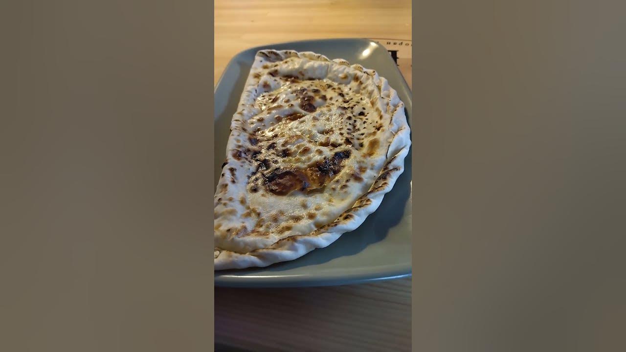 🌮 Вкусный кутаб с сыром и зеленью по-грузински 🇬🇪 Сыр нежно тянется 🤤 # ...