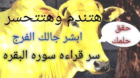 القدرات الخارقة  لسورة البقرة 😲