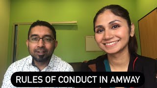 Rules of Conduct in the Amway Business