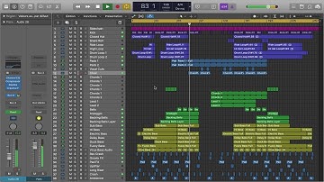 Uplifting Trance Template LogicPro X de chez Myloops