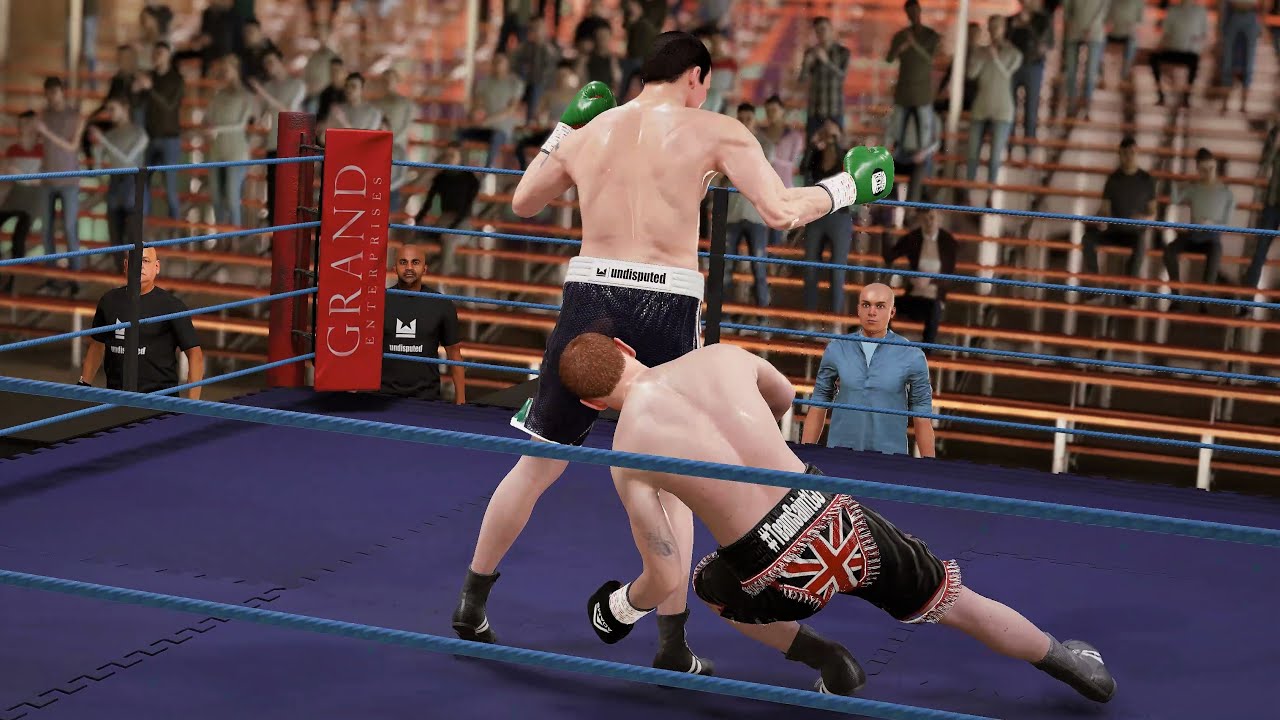 Some Fisty Cuffs with Joe Calzaghe vs Groves in Undisputed