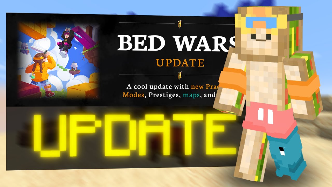 les FONCTIONALITÉS SECRÈTES de l'update du BEDWARS...
