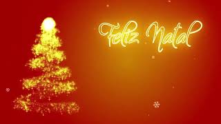 SNOWMAN SNOWING CHRISTMAS GREETING ANIMATION  -  XMAS VJ Loop - Christmas Loop