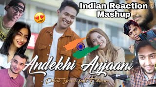 (Indonesian Subs) Reaksi India terhadap Putri Isnari ft Ridwan Andekhi Anjaani Bollywood cover