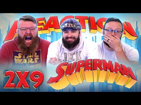 Superman: The Animated Series 2x9 REACTION!! "Action Figures"