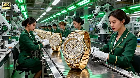 Inside the ROLEX GOLD Watch Factory: From Steel Blanks to Precision Timepieces || BEHIND THE SCENES