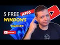 Top 5 Free Apps for Windows | Part 2 ~ Recommended Free Apps for Windows | Nico Knows Tech