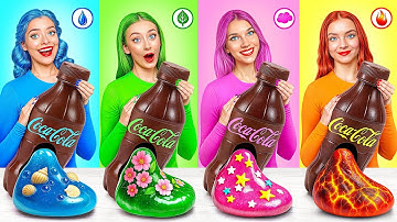 4 Cô Gái Lửa, Nước, Không Khí Và Đất | Bốn Nguyên tố Xây Giường Tầng Super Hyper DO