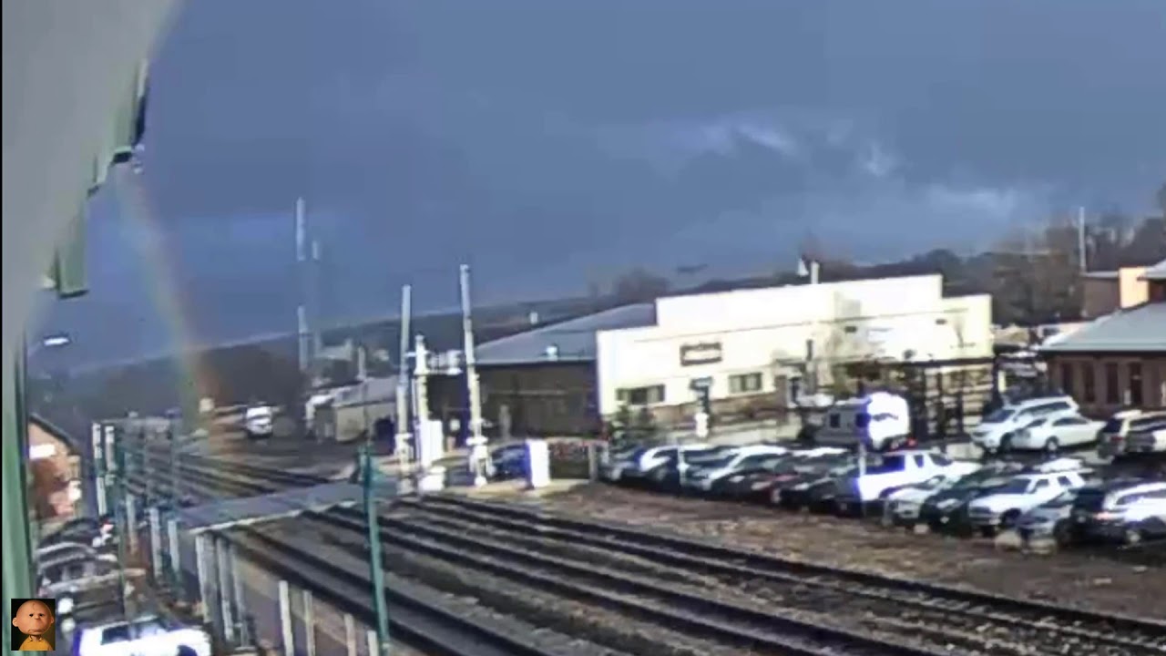 Camera captures a beautiful rainbow at Flagstaff, AZ YouTube