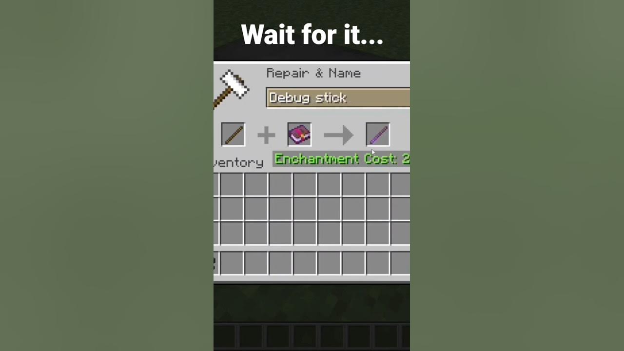 How To Make Debug Stick In Minecraft How to make Debug Stick in survival Minecraft #meme #memes #minecraft #