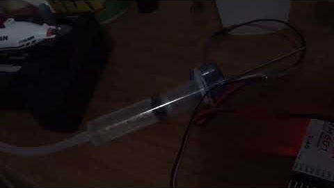 DIY piston ballast tank for RC submarine