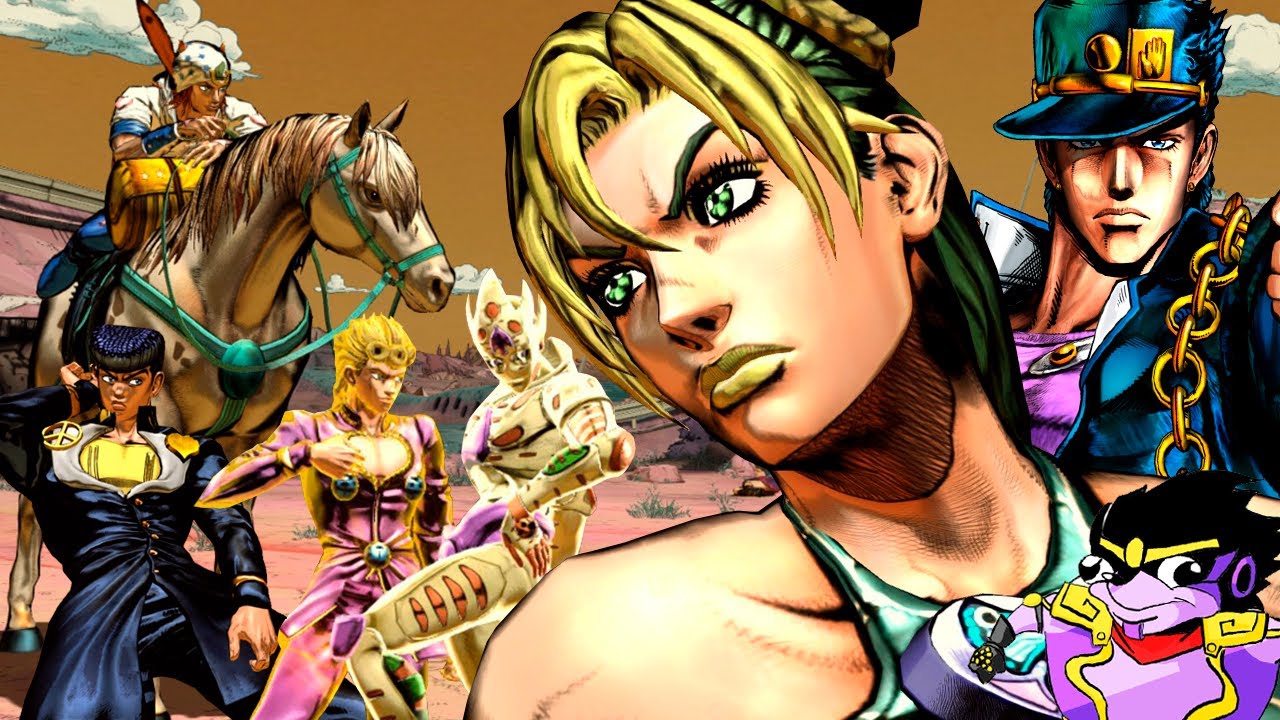EU TESTEI TODOS OS JOESTAR E SUAS HABILIDADES SECRETAS NO MELHOR JOGO DE JOJO QUE EXISTE...