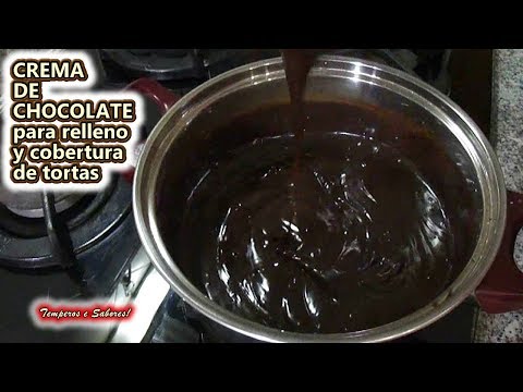Video: Crema De Chocolate Con Cacao