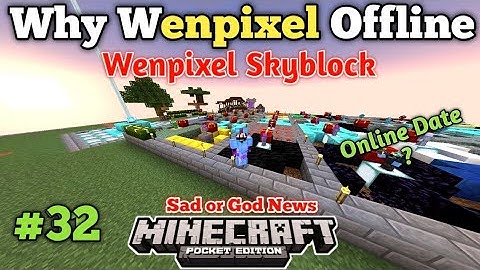 Why Wenpixel Skyblock Offline || Sad or God News