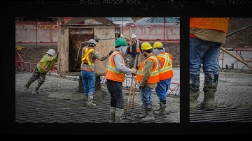 Jones Lake Spillway - Approach slab
