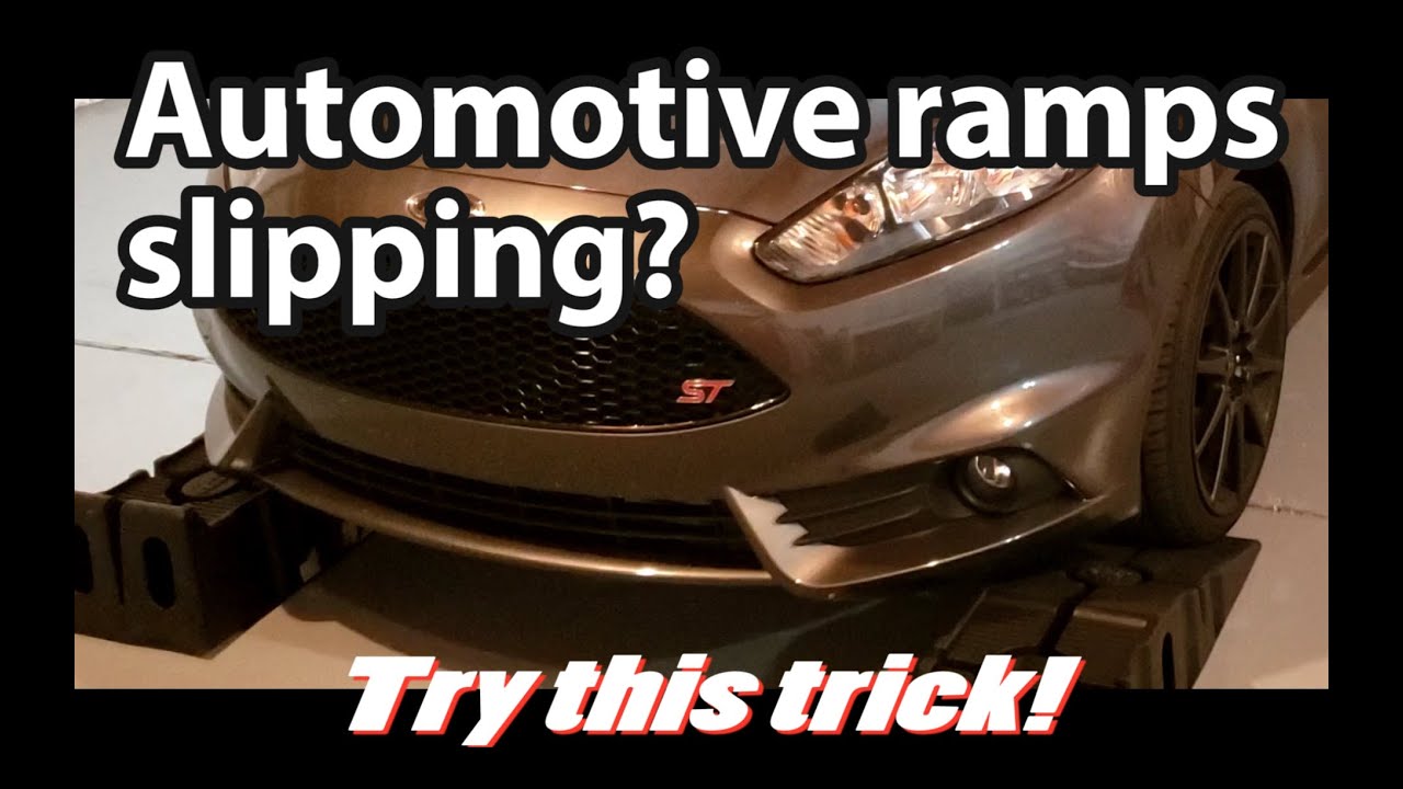 Automotive Ramps Slipping? Try This Trick!
