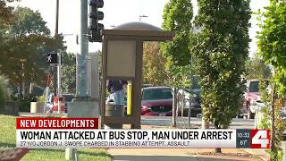Man accused of trying to attack woman with knife in South City