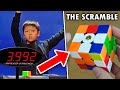 Legendary 4.48 Rubik&#39;s Cube WORLD RECORD Average by YiHeng Wang