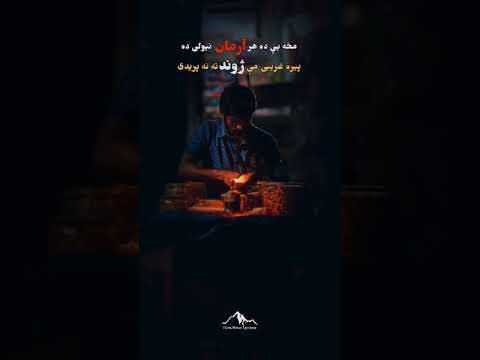 مخه يې د هر ارمان نیولې ده پيره غریبې می ژوند ته نه پريږدی  درد  
