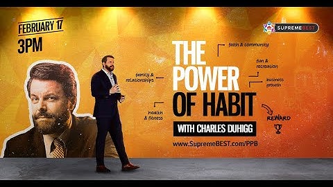 The Power of Habit with Charles Duhigg