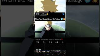 When Fake Naruto Attacked On Raikage
