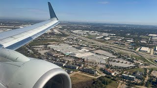 American Airlines Boeing 737-823 Sfp Beautiful Fall Landing In Dallas Ft. Worth Kdfwdfw