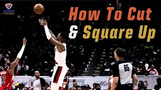 How to Cut and Square Up in Basketball