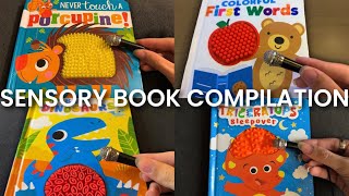 Asmr 1 Hour Mini Mic With Sensory Books Compilation - Lofi