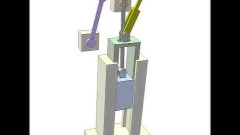 Press of two coaxial sliders 2