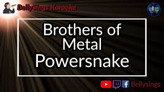 Brothers of Metal - Powersnake (Karaoke)