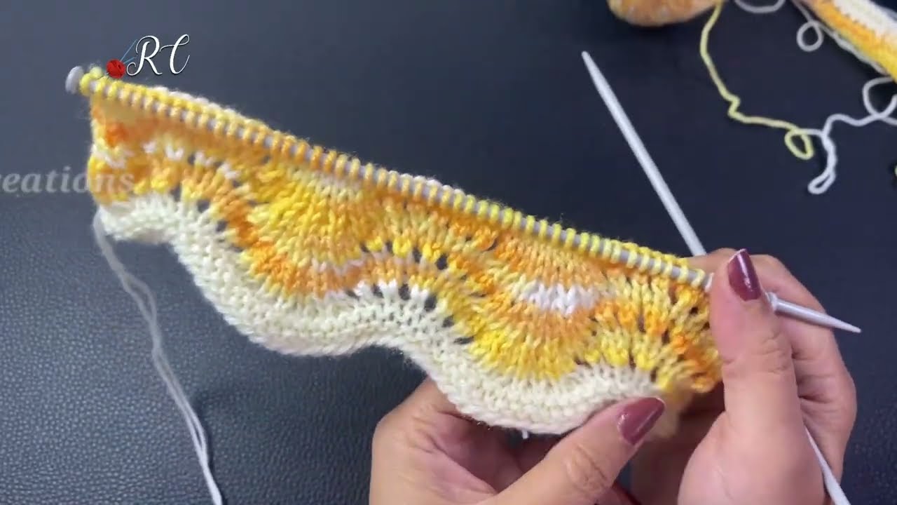 Knitting Zig Zag Design || बहुत ही आसान और जल्द बनने वाला डिज़ाइन || #knitting #ritunagpal #design