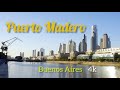 Atardecer en Puerto Madero - Buenos Aires , Argentina 4k
